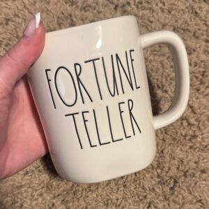 Rae Dunn Cream Fortune Teller Mug